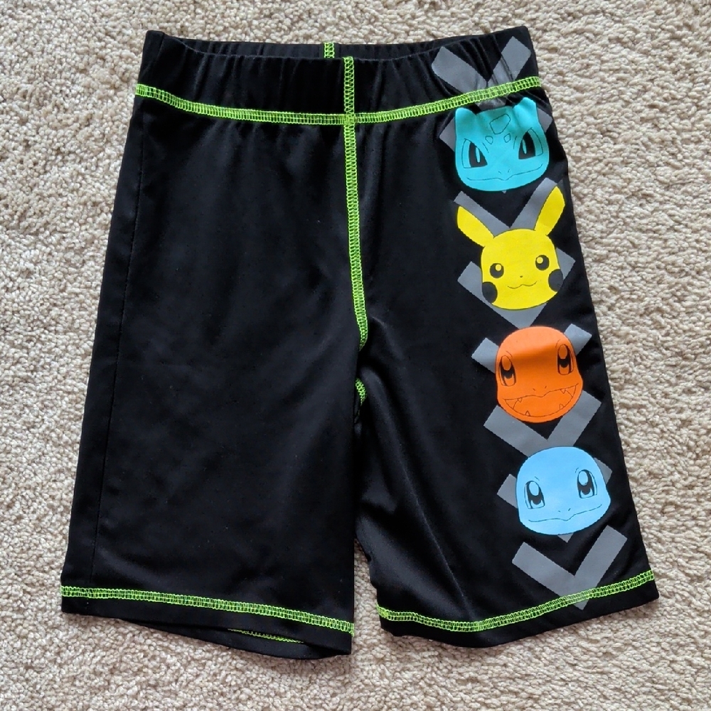 Jumping Beans Black Shorts with Colorful Characters